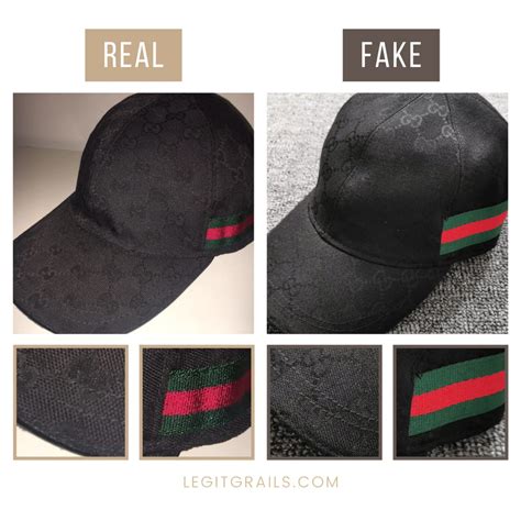 gucci cap original fake|how to check gucci for real.